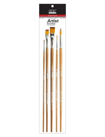KCK PREMIUM NYLON LONG HANDLE ARTIST BRUSH - BR LH10